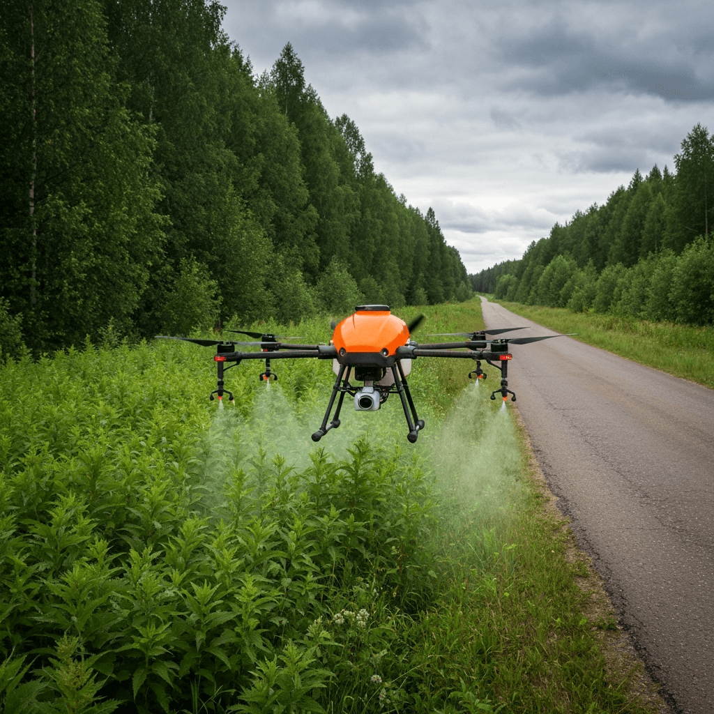 Борьба с борщевиком